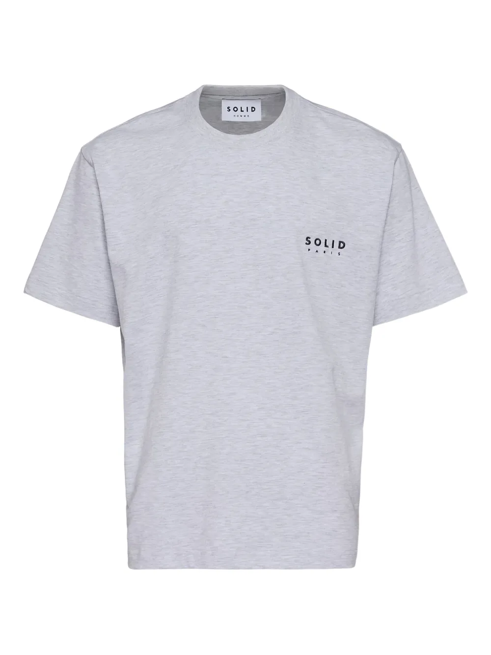 Solid Homme Logo T-shirt In Blue