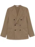 Boglioli double-breasted jacket - Green