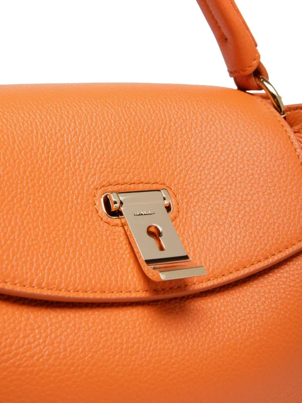 Bally Layka レザー ハンドバッグ S | オレンジ | FARFETCH JP