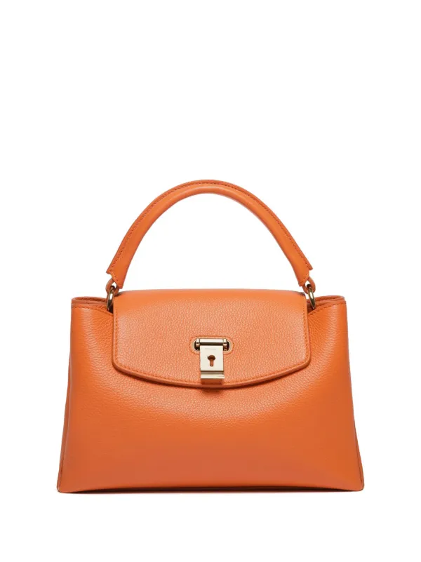 Bally Layka レザー ハンドバッグ S | オレンジ | FARFETCH JP