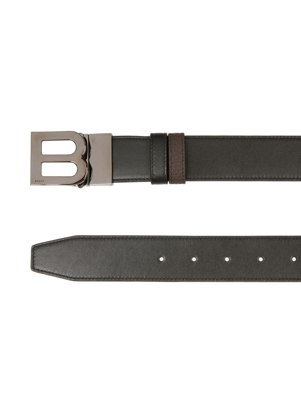 Bally B-logo belt - Zwart