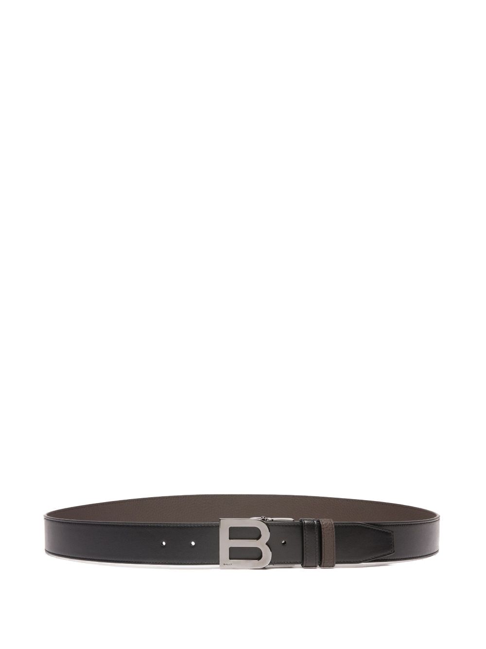 Bally B-logo belt - Black