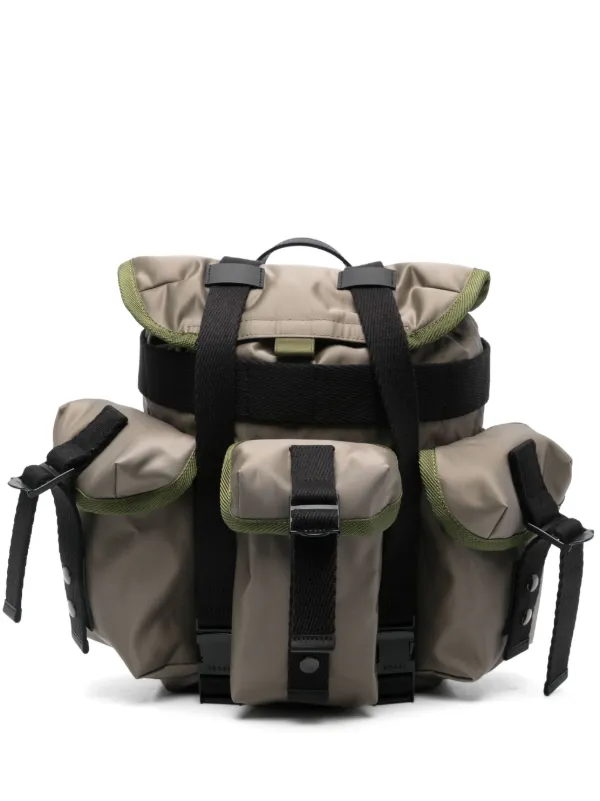 sacai サカイ　Alice Pack Small Sacai Small Alice Pack Backpack | Black | FARFETCH