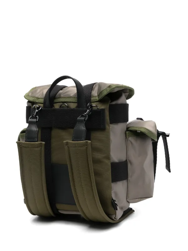 sacai Alice back pack small black sacai Black Hike Tech Backpack Sacai