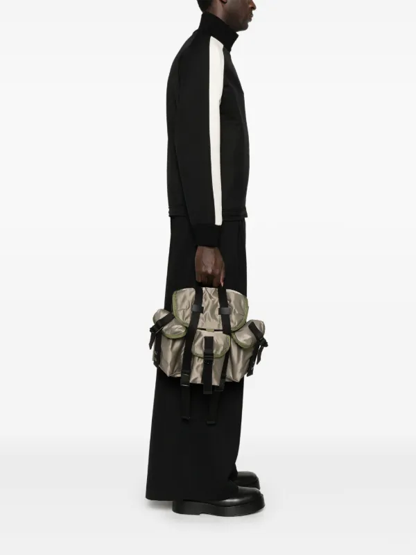 Sacai Small Alice Pack Backpack | Green | FARFETCH AO