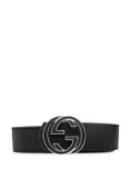 Gucci reversible Interlocking G belt - Black