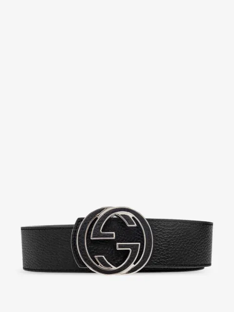 Gucci حزام بوجهين ومشبك GG