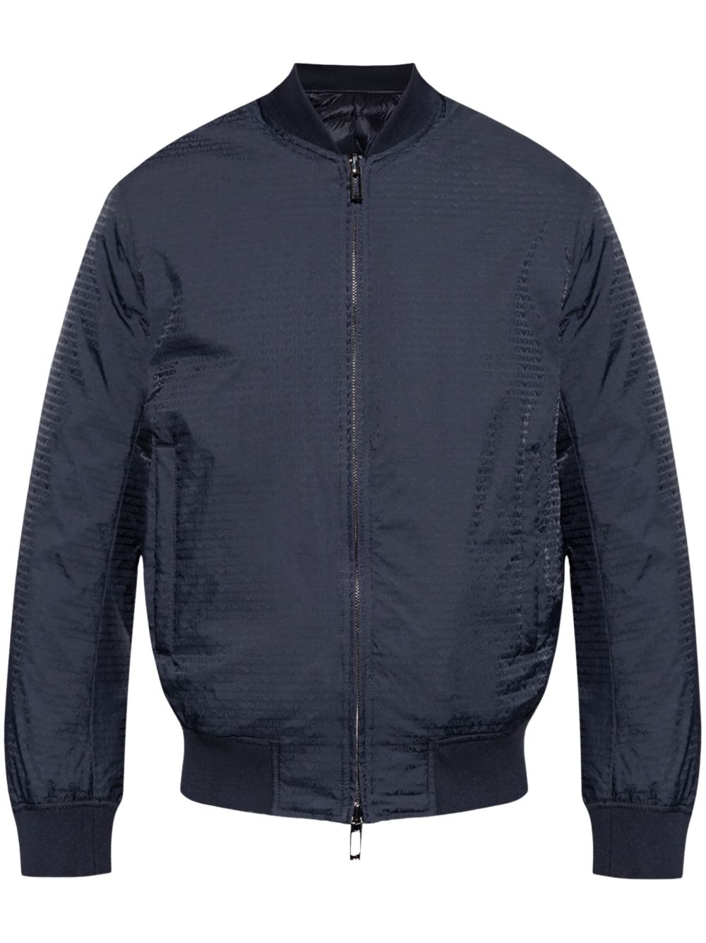 Emporio Armani Omkeerbaar bomberjack Blauw