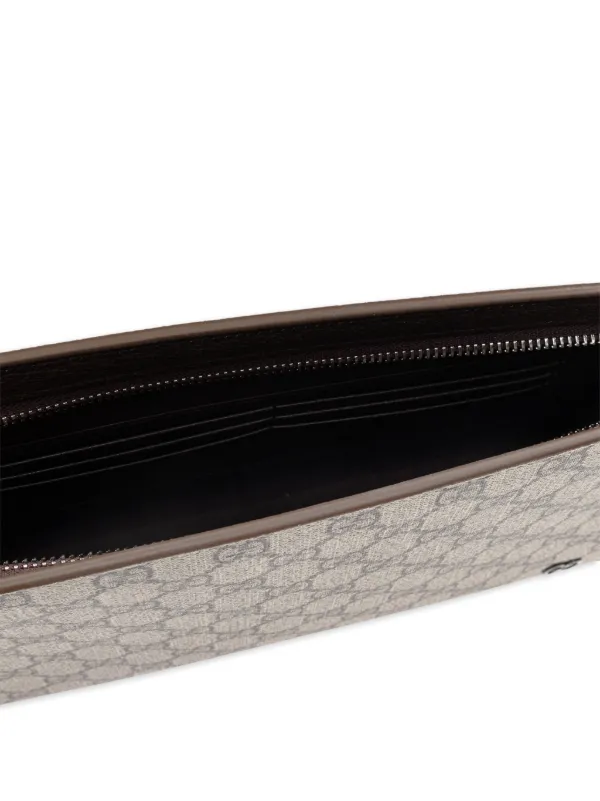 Gucci GGパターン クラッチバッグ | ニュートラル | FARFETCH JP