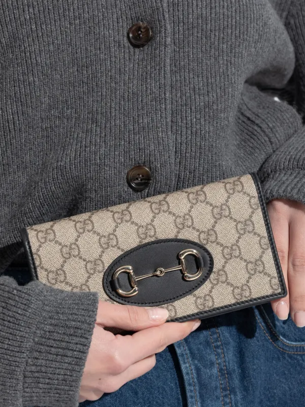 Gucci Horsebit 1955 Wallet | Neutrals | FARFETCH ZA