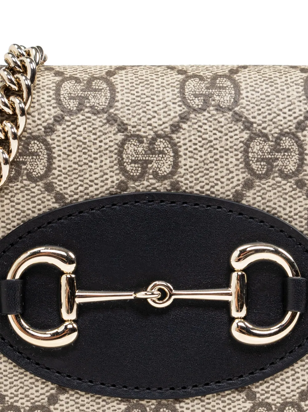 Gucci Horsebit 1955 Wallet In Neutral