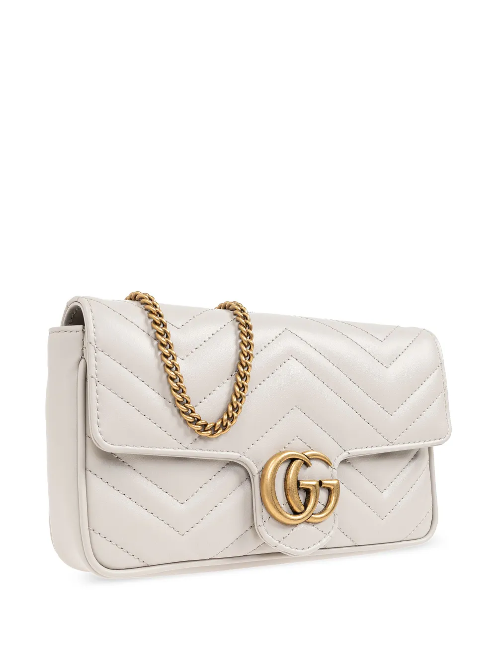 Gucci GG Marmont kleine tas Grijs