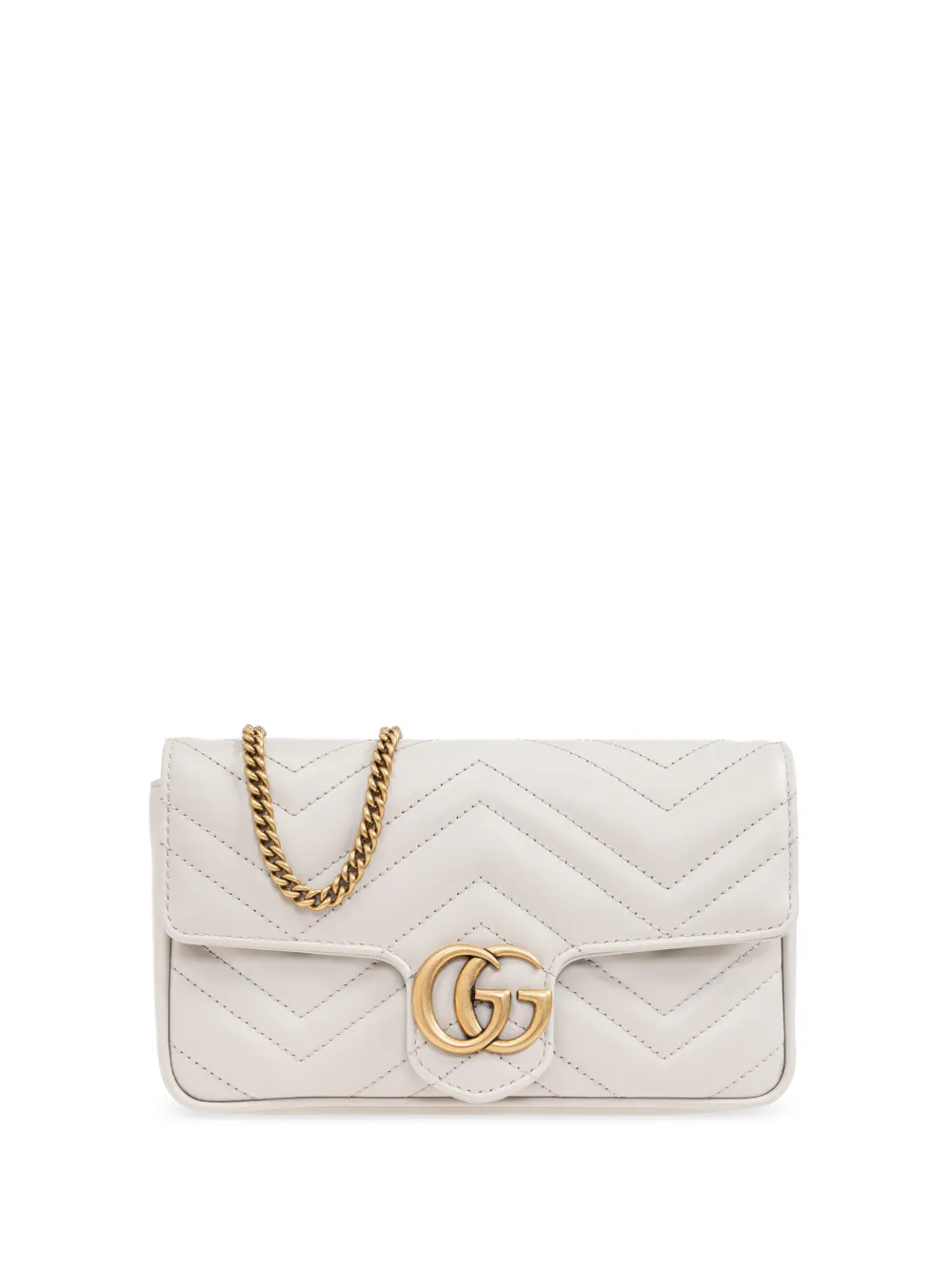 Gucci GG Marmont kleine tas Grijs