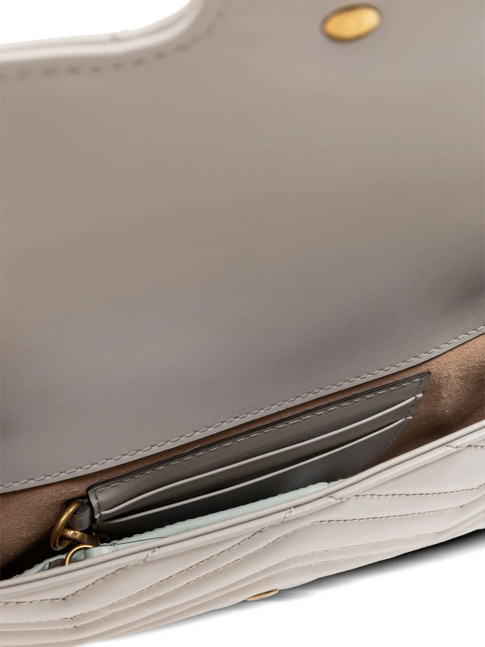 Gucci GG Marmont kleine tas Grijs