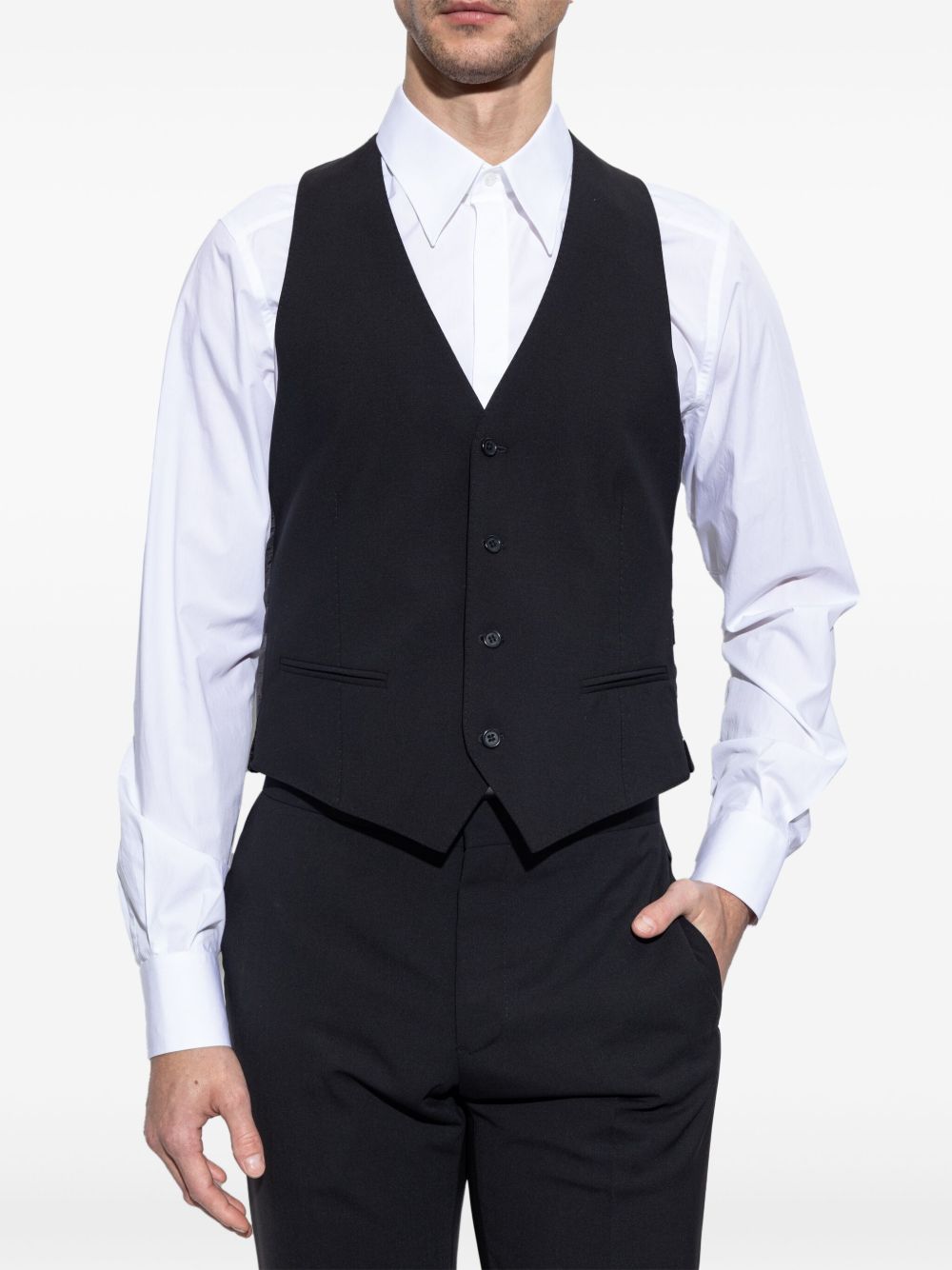 EMPORIO ARMANI WOOL WAISTCOAT