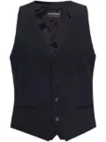 Emporio Armani wool waistcoat - Black
