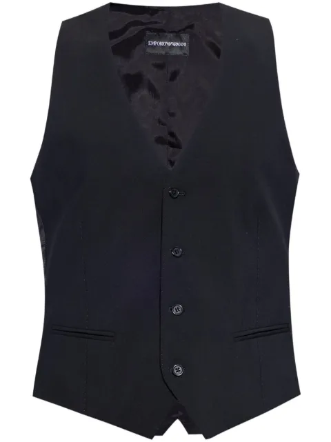 Emporio Armani wool waistcoat 
