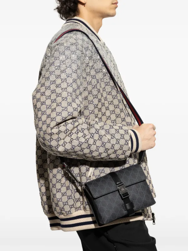 Gucci GG メッセンジャーバッグ ミニ | ブラック | FARFETCH JP