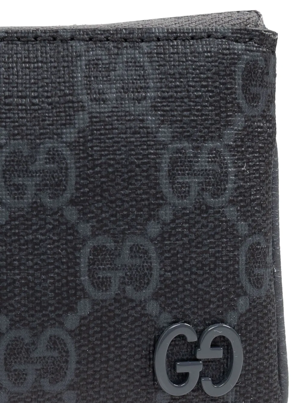 Gucci Tweekleurige portemonnee Grijs