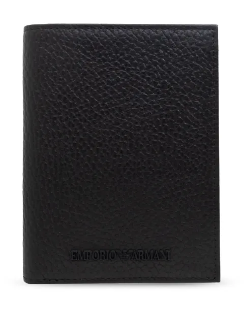Emporio Armani logo-embossed wallet
