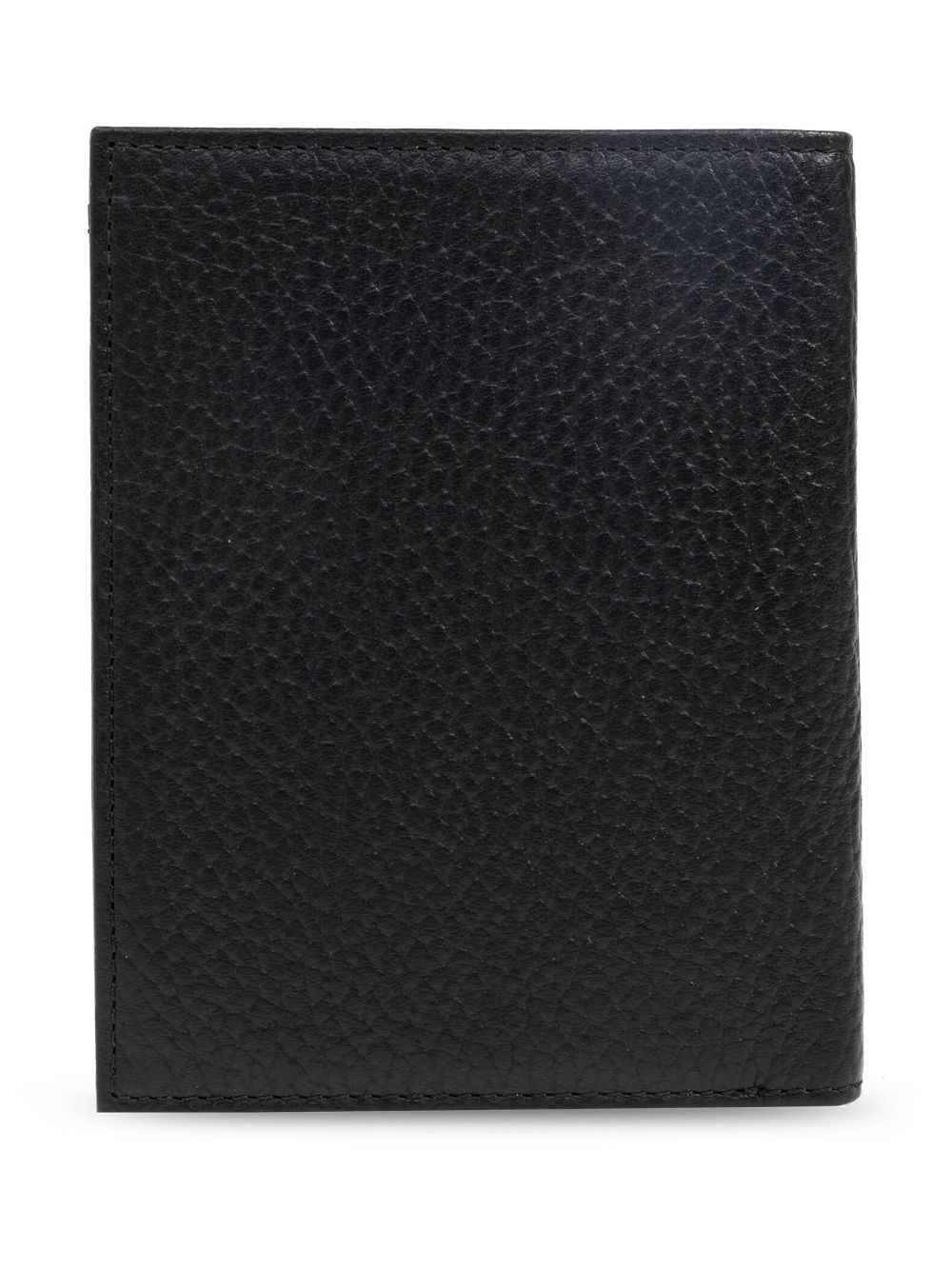 Emporio Armani logo-embossed wallet - Zwart