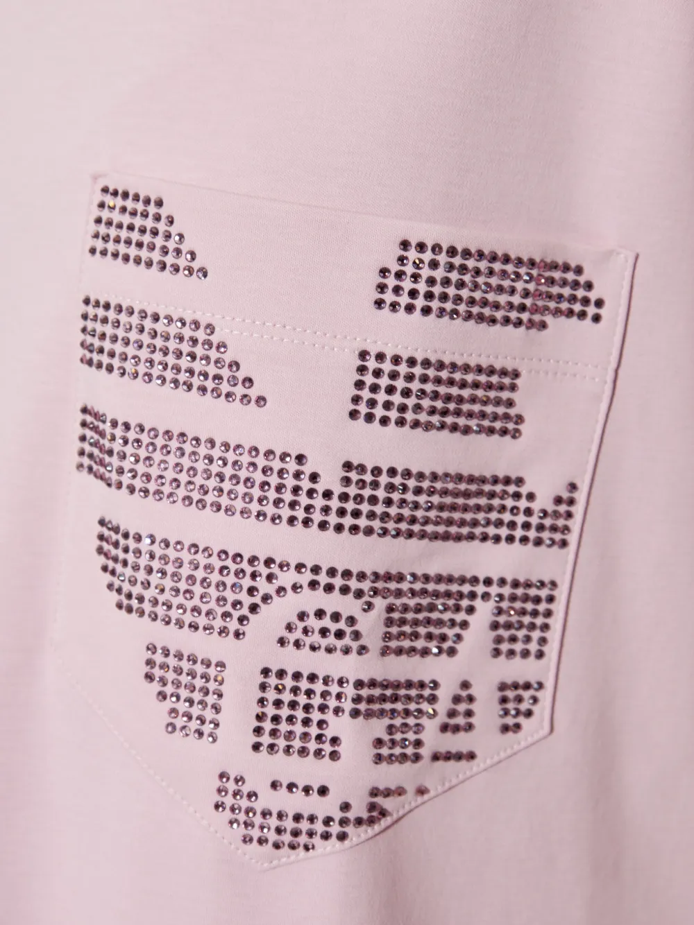 EMPORIO ARMANI LOGO-EMBELLISHED T-SHIRT