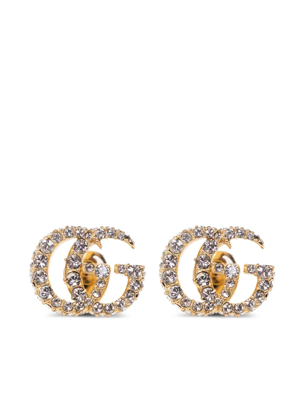 Gucci Gg Marmont Stud Earrings In Gold