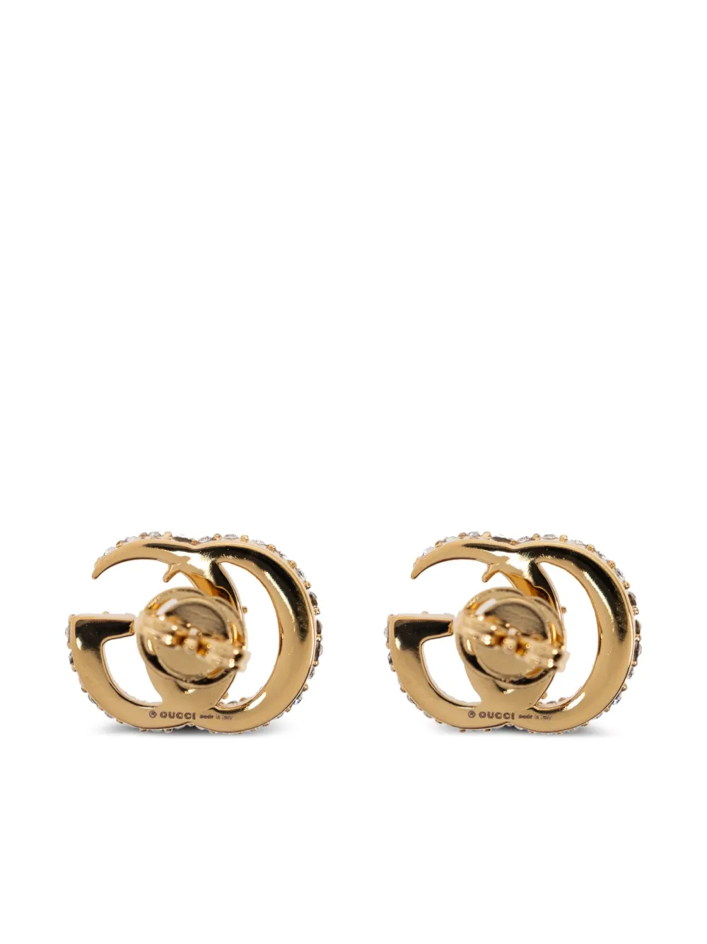 Gucci Gg Marmont Stud Earrings In Gold