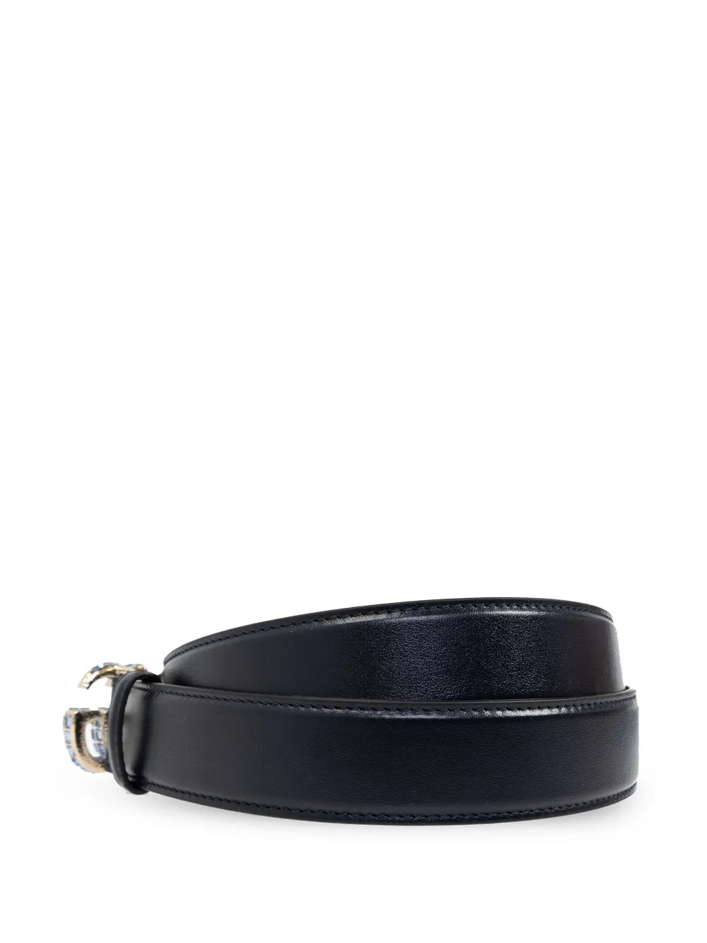 GUCCI GG MARMONT CRYSTAL-EMBELLISHED BELT