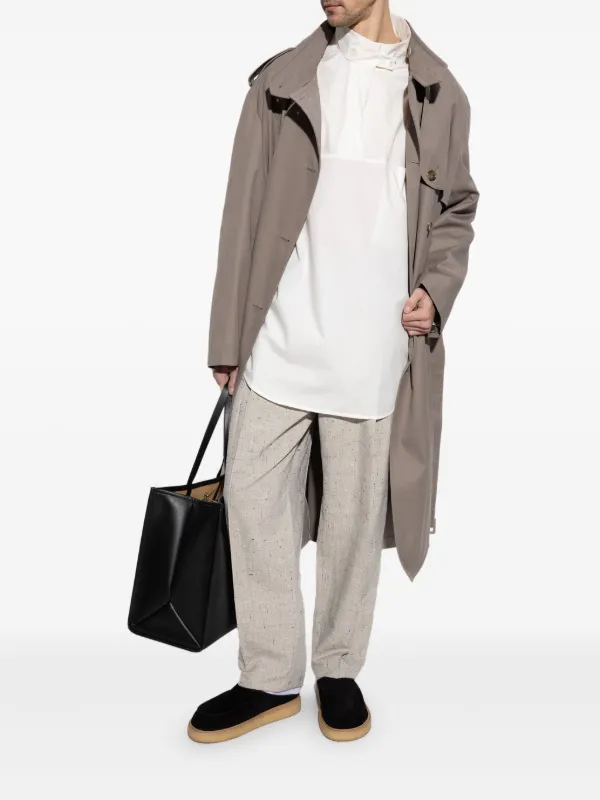 【送料 関税込】LEMAIRE キャンプ コットン ポプリンシャツ LEMAIRE コットンポプリン シャツ | NET-A-PORTER