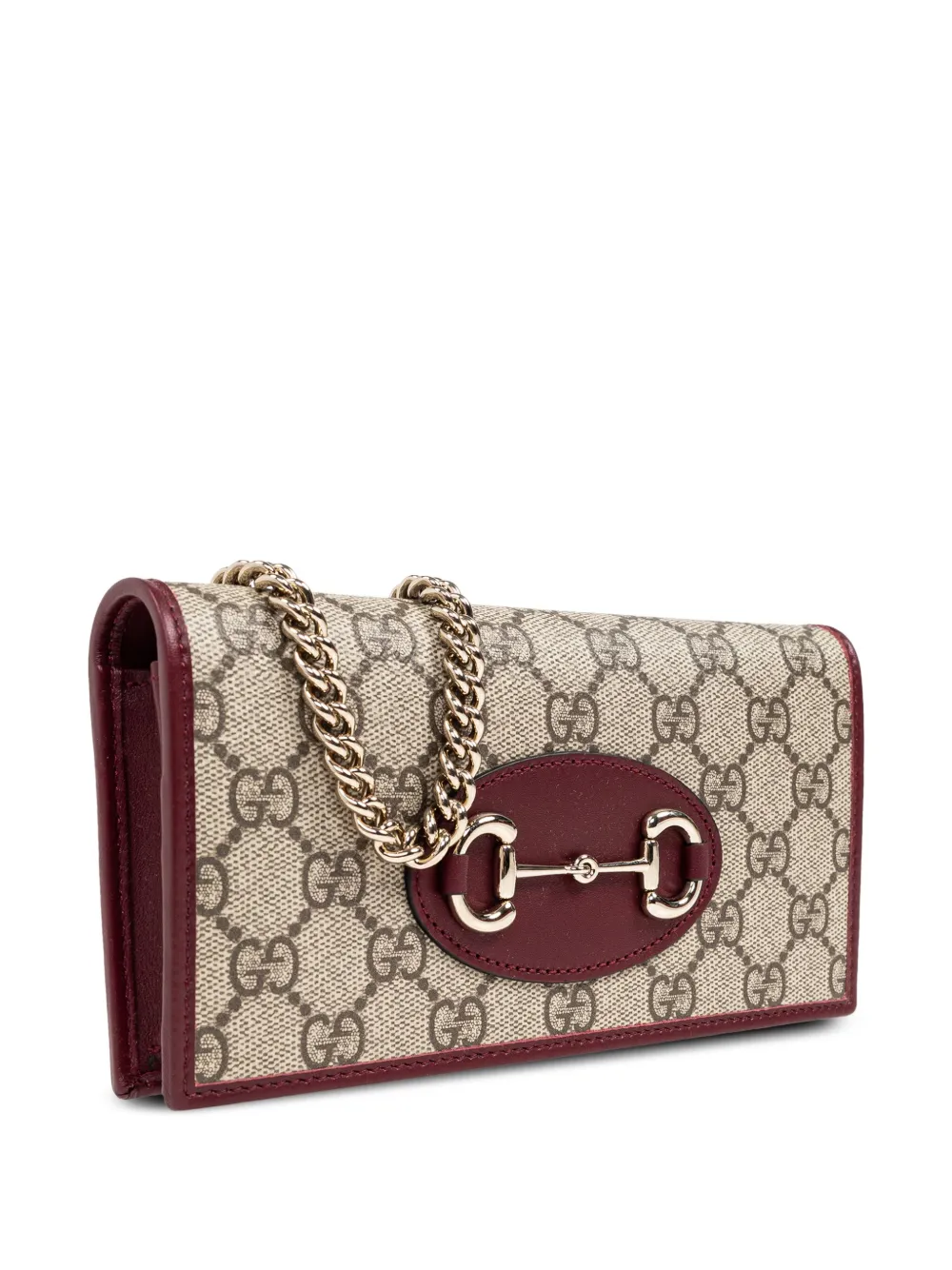 Gucci Portemonnee met horsebit detail Beige
