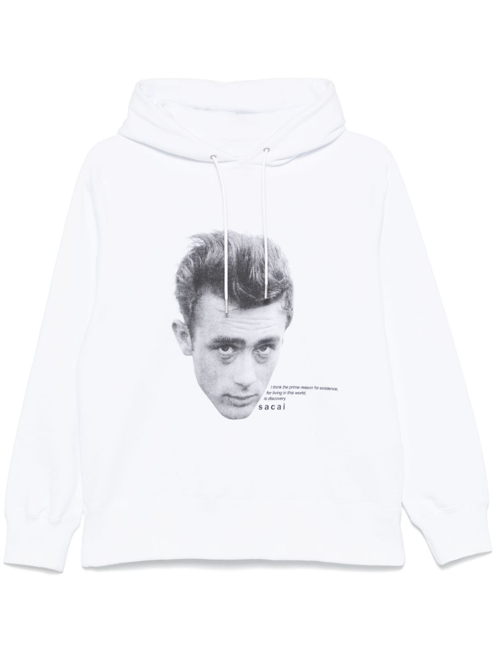 Sacai James Dean hoodie Wit