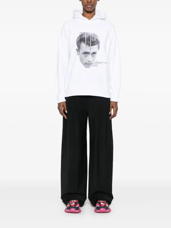 【正規品】Sacai James Dean Hoodie 25SS サイズ3 サカイ - sacai | James Dean Photo Hoodie-Black-2の通販