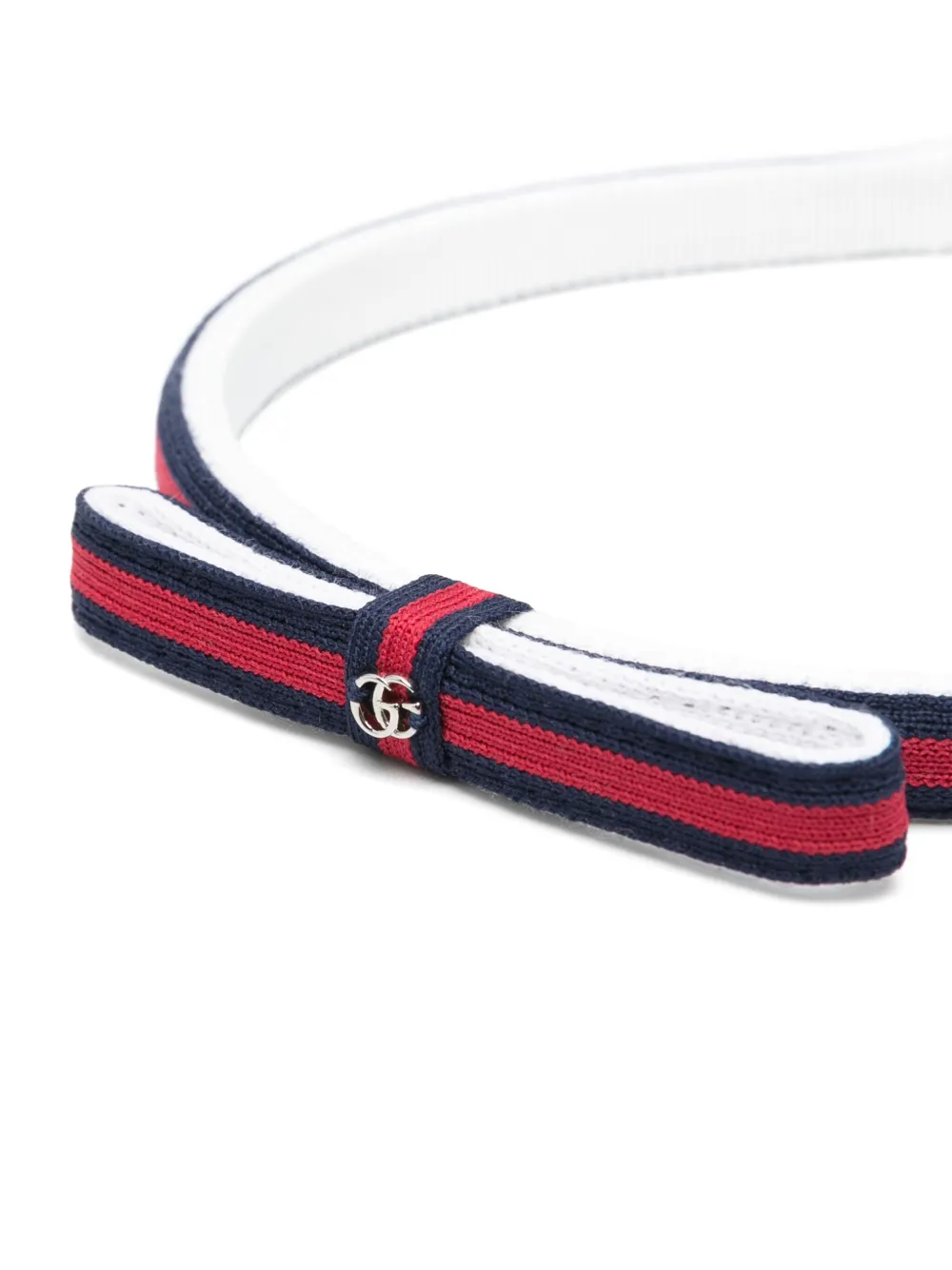 Gucci Kids Sylvie Web haarband Blauw