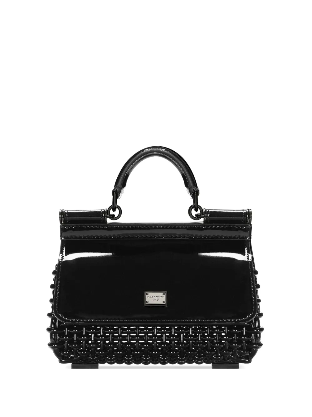 Dolce & Gabbana Sicily Box shopper Zwart