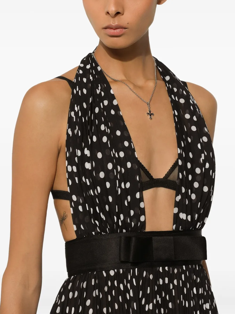 Dolce & Gabbana Halsketting met amulet - Zilver