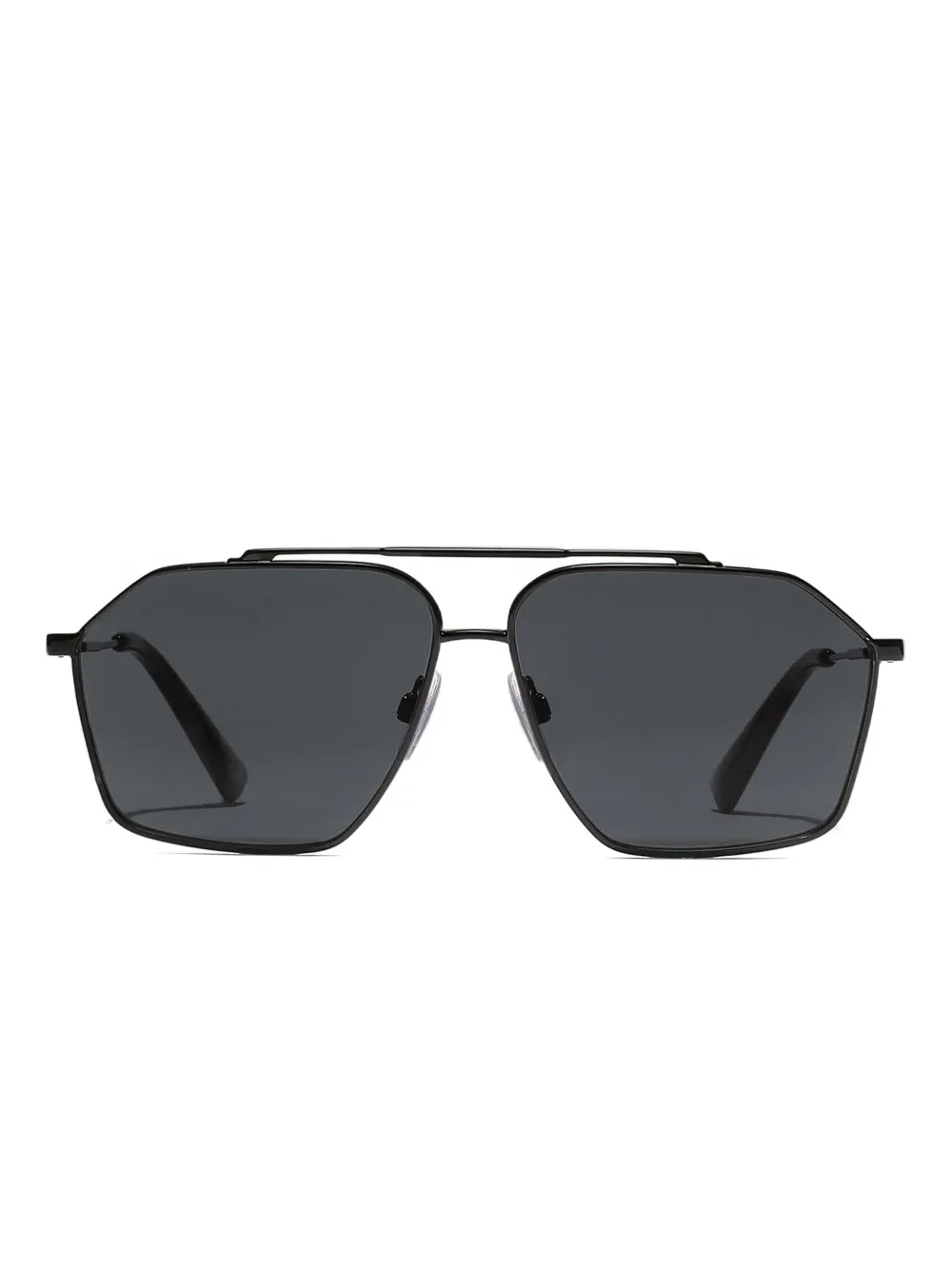 Dolce & Gabbana Stefano Pilot-frame Sunglasses In Black