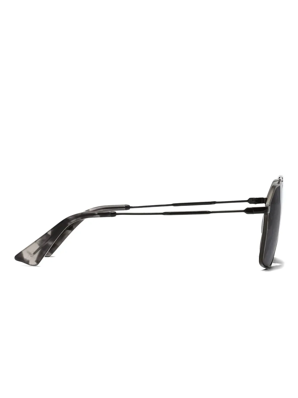 Dolce & Gabbana Stefano Pilot-frame Sunglasses In Black