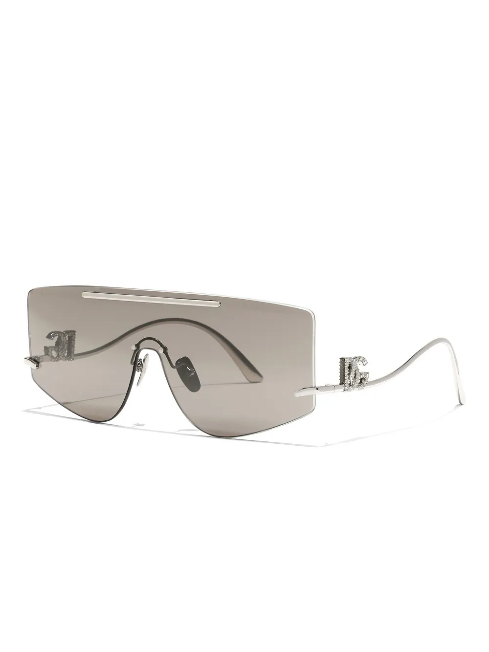 Dolce & Gabbana Eyewear shield-frame sunglasses - Zilver