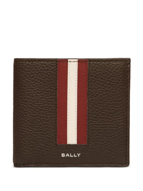 Bally ribbon leather wallet 