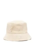 Ruslan Baginskiy logo-appliqué bucket hat - Neutrals