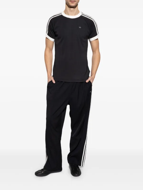 Adidas サイドストライプ トラックパンツ | ブラック | FARFETCH JP