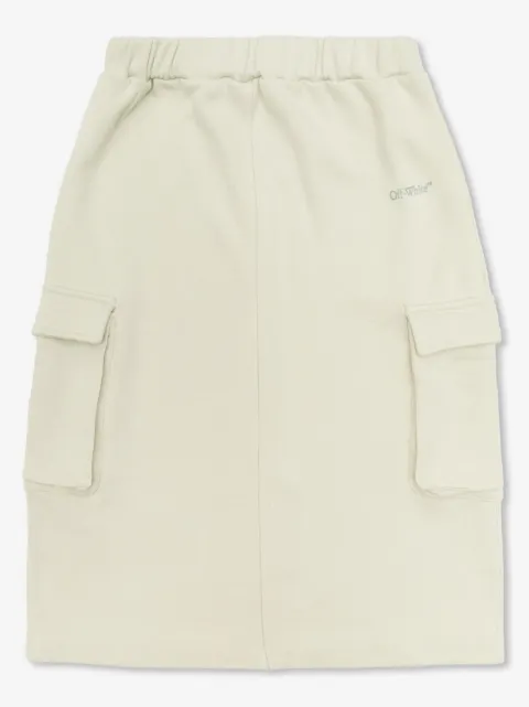 Off-White Kids falda de algodón