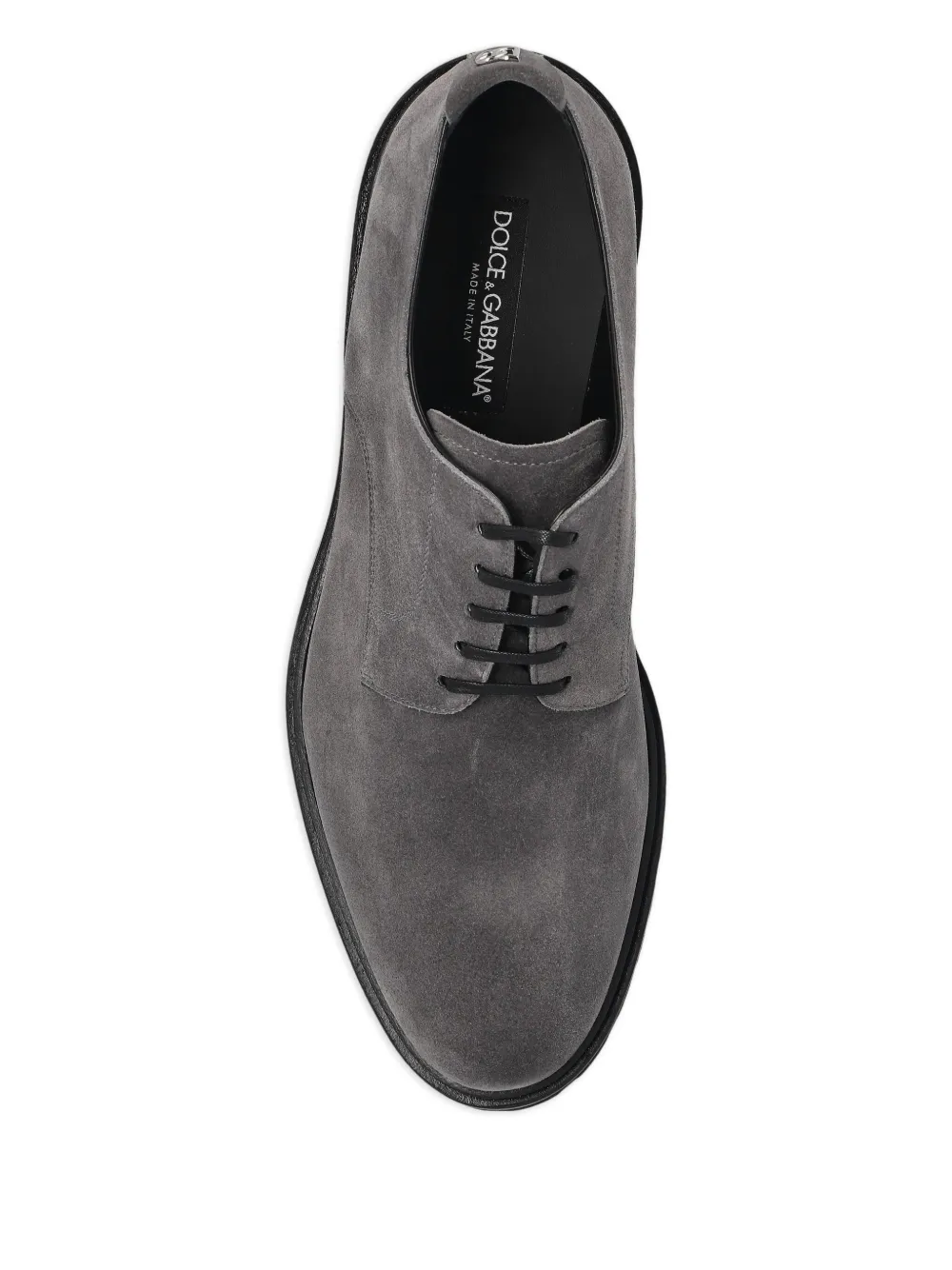 Dolce & Gabbana suede oxford shoes Grey