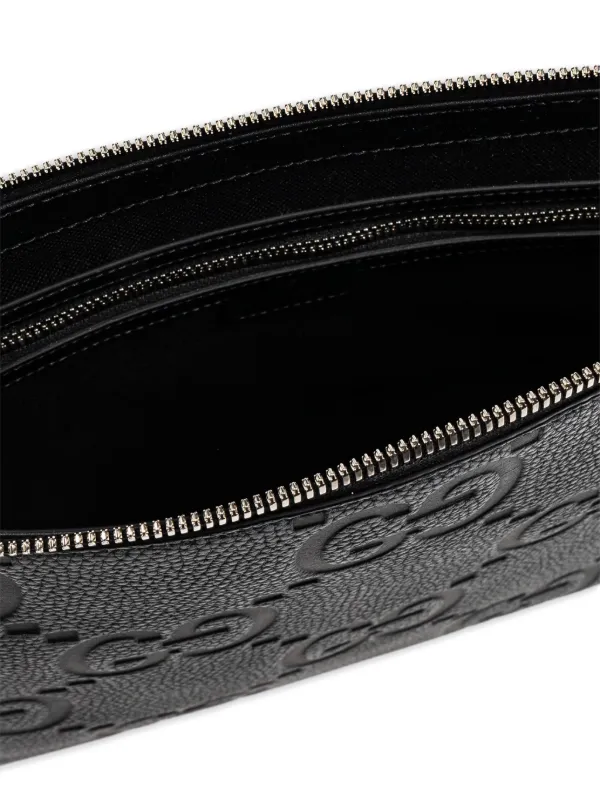 Gucci Medium Jumbo GG Messenger Bag | Grey | FARFETCH