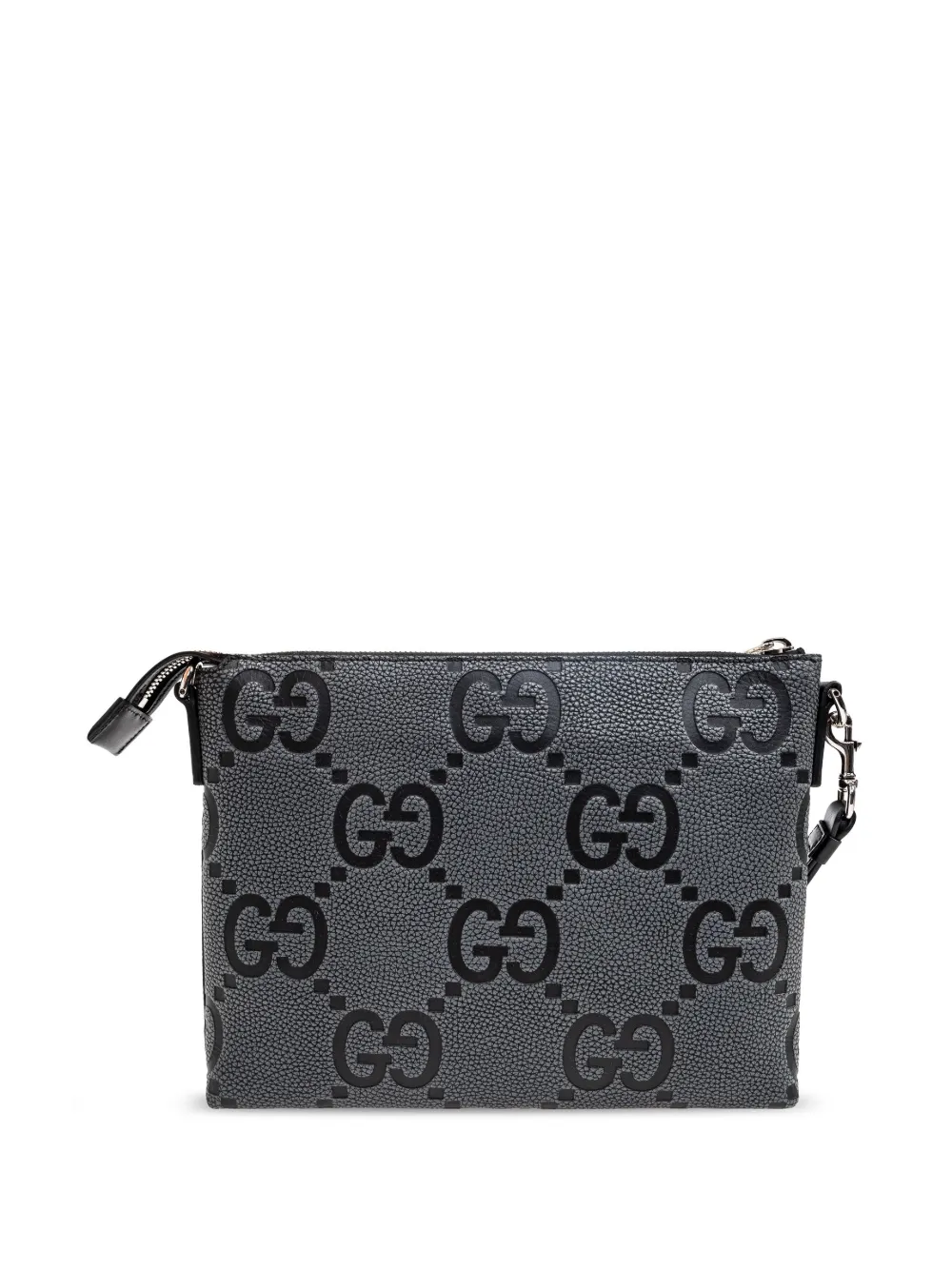 Gucci Jumbo GG messengertas Grijs