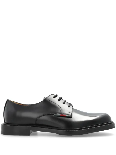 Gucci Web-detail derby shoes 