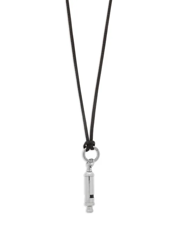 LEMAIRE Acme Whistle Necklace | Silver | FARFETCH