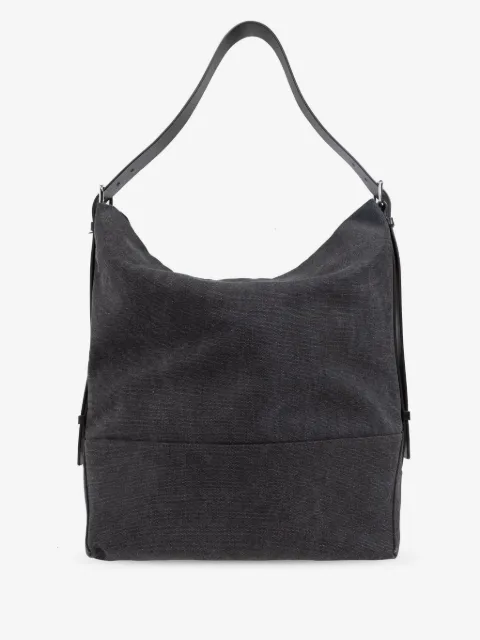 LEMAIRE belted tote bag in cotton canvas