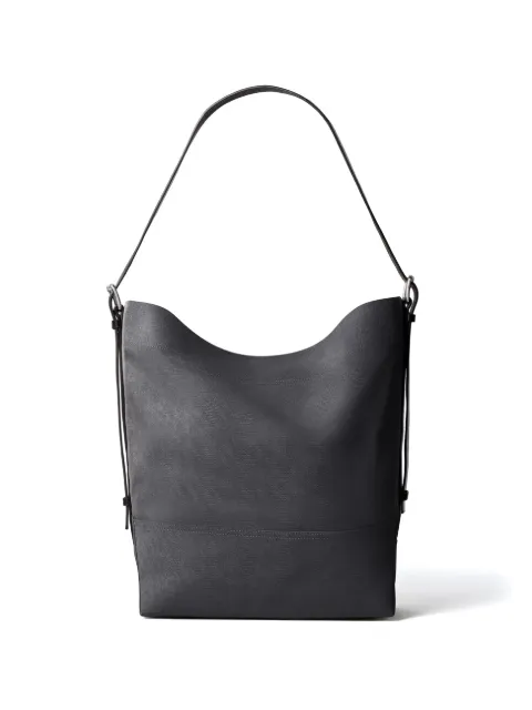 LEMAIRE belted tote bag in cotton canvas
